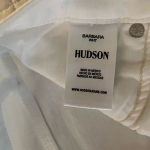 Hudson Jeans - Women's Barbara HIGH Waist Super Skinny Ankle, White